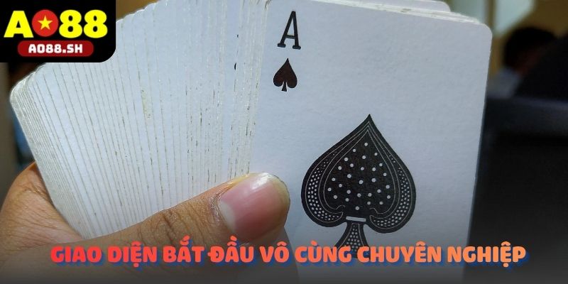Giao diện bàn đấu trí vô cùng chuyên nghiệp của tựa game Tiến lên miền nam.