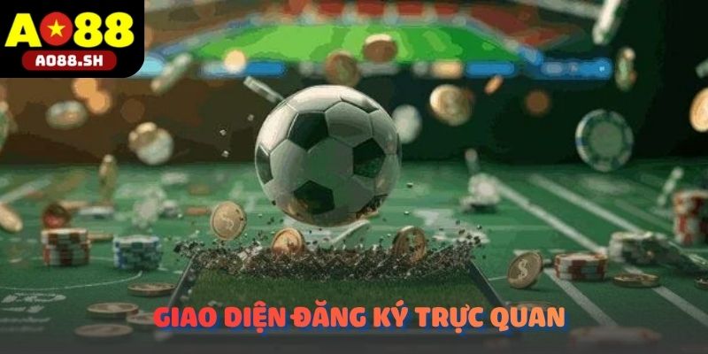 Giao diện Đăng ký AO88 được thiết kế trực quan và dễ thao tác.