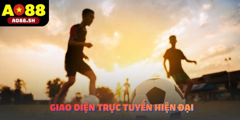 Giao diện trực tuyến cung cấp dịch vụ Thể thao AO88 hiện đại.
