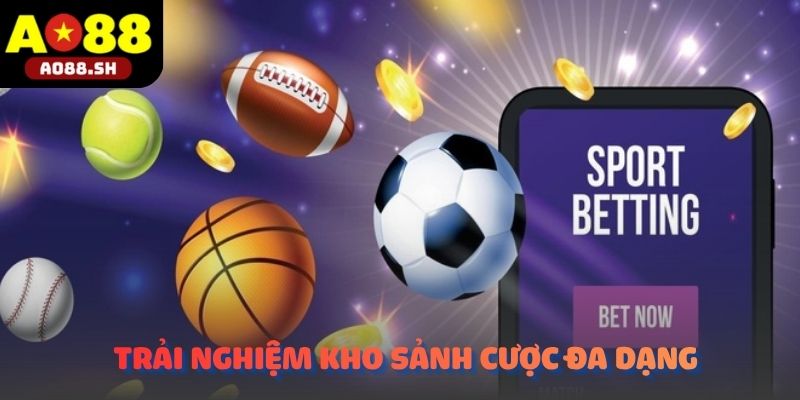 Khách hàng hào hứng trải nghiệm kho sảnh cược đa dạng trên ứng dụng di động AO88.