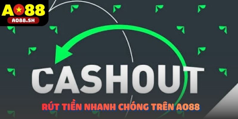 Người dùng thực hiện giao dịch rút tiền nhanh chóng tại AO88.