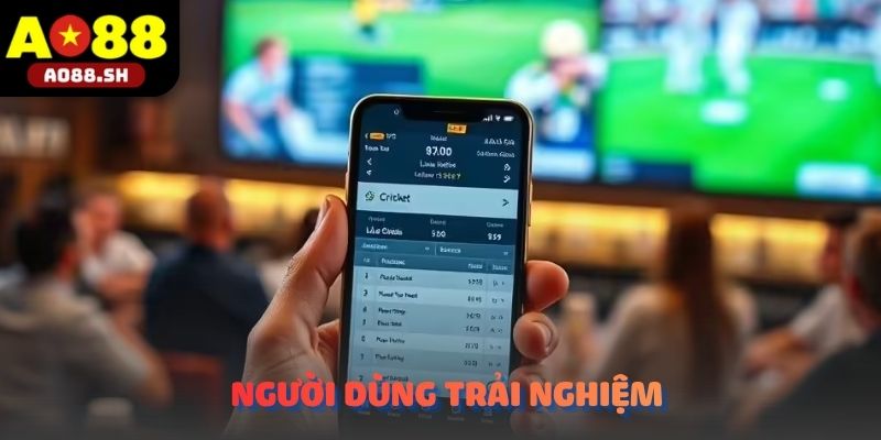 Người dùng trải nghiệm AO88 trên điện thoại và máy tính với giao diện hiện đại.