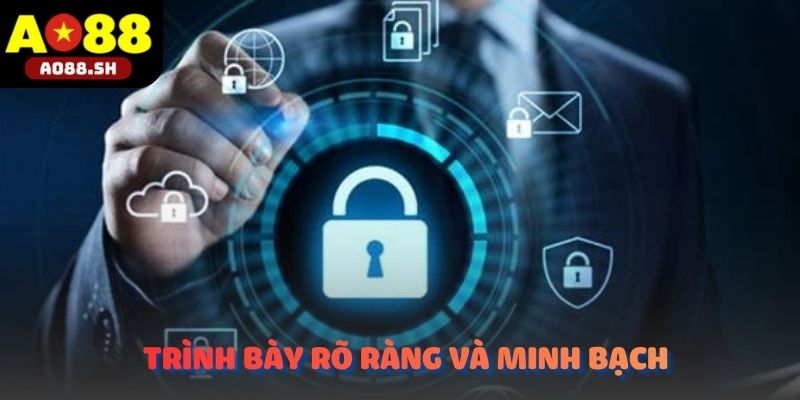 Thông tin Chính sách bảo mật tại AO88 được trình bày rõ ràng và minh bạch.