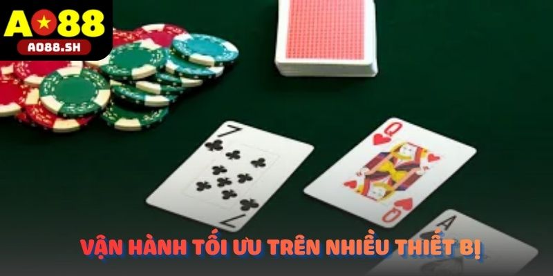 Trò chơi Baccarat Live được tối ưu trên nhiều thiết bị.
